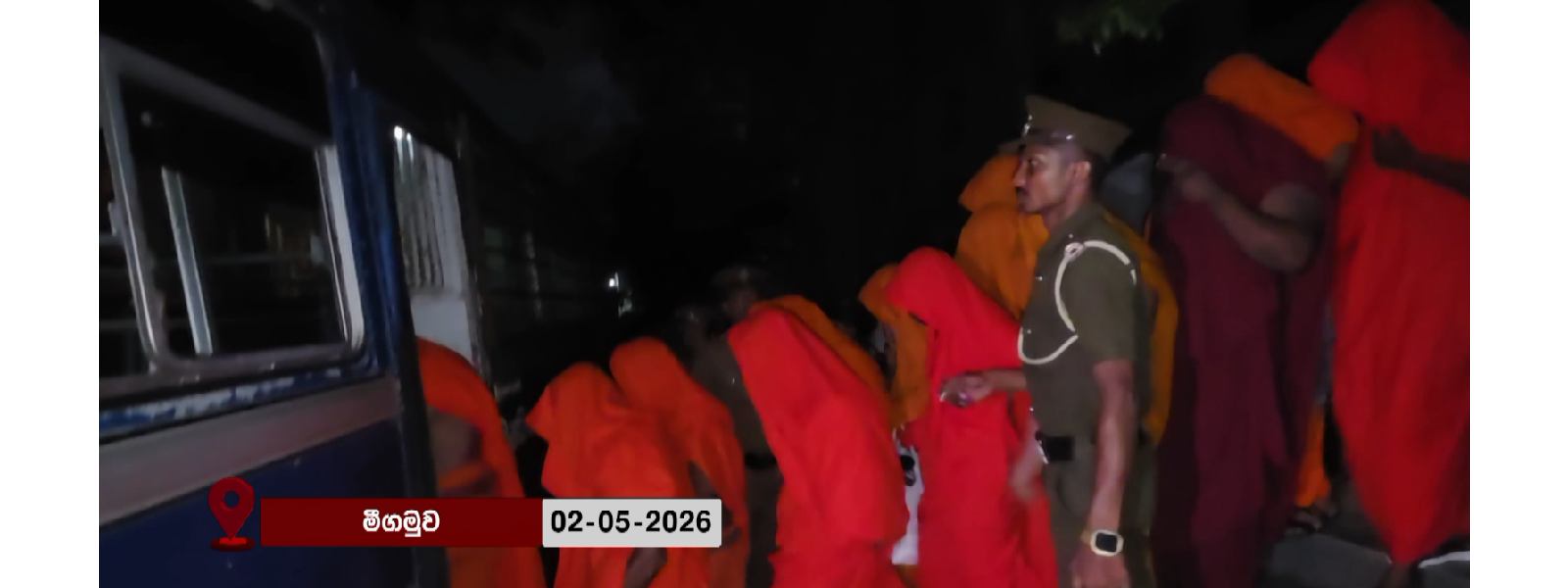 අත්අඩංගුවට ගත් චීවරධාරීන් 23දෙනා රිමාන්ඩ්..